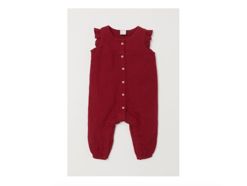おすすめの服:コットンオールインワンスーツ